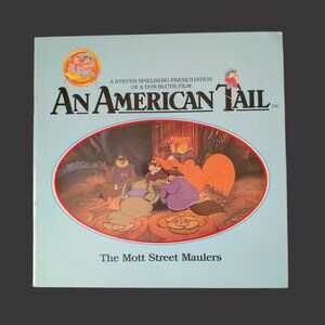 5/$25 An American Tail: The Mott Street Maulers 1986 Movie Storybook
